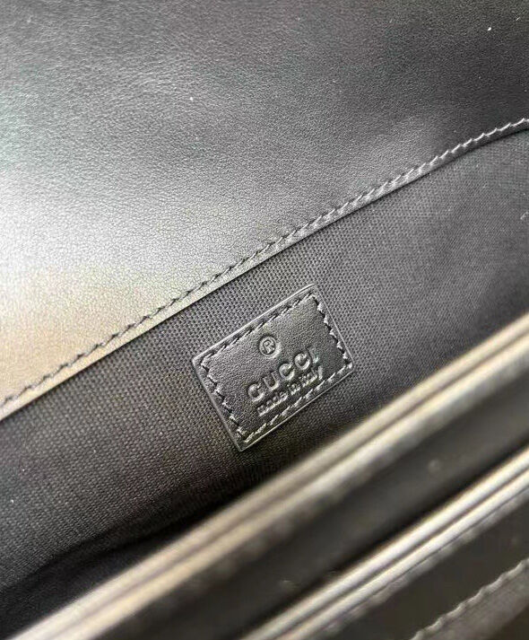Gucci GG Marmont Shoulder Bag 734814 Black